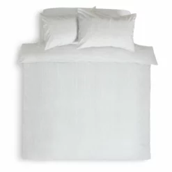 Habitat Stripe White & Grey Bedding Set - Single 8 Habitat Stripe White & Grey Bedding Set - Single -Habitat Sales Store 9507937 R Z002A