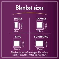Slumberdown Perfectly Warm Luxury Electric Blanket-Double 25 Slumberdown Perfectly Warm Luxury Electric Blanket-Double -Habitat Sales Store 9519767 R Z010A