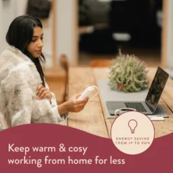 Dreamland Luxury Faux Fur Husky Heated Throw - Large -Habitat Sales Store 9522204 R Z003A