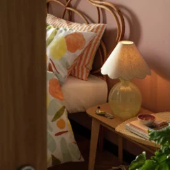 Habitat Estella Glass Table Lamp - Green 15 Habitat Estella Glass Table Lamp - Green -Habitat Sales Store 9522613 R Z002C