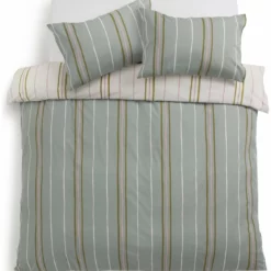Habitat 180TC Sage Stripe Green Bedding Set - Single 12 Habitat 180TC Sage Stripe Green Bedding Set - Single -Habitat Sales Store 9524570 R Z004A