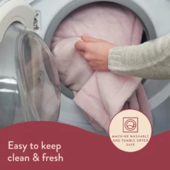 Dreamland Snuggle Up Pink Heated Throw - Large -Habitat Sales Store 9528332 R Z005A