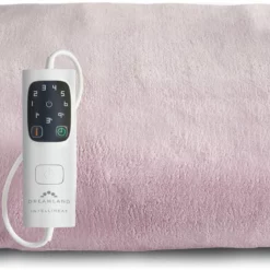 Dreamland Snuggle Up Pink Heated Throw - Large -Habitat Sales Store 9528332 R Z008A