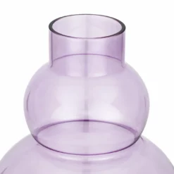 Habitat Bubble Glass Vase - Lilac -Habitat Sales Store 9542174 R Z003A