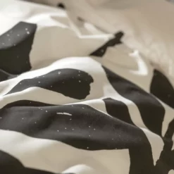 Habitat Cotton Floral Black & White Bedding Set - Double -Habitat Sales Store 9547791 R Z005A