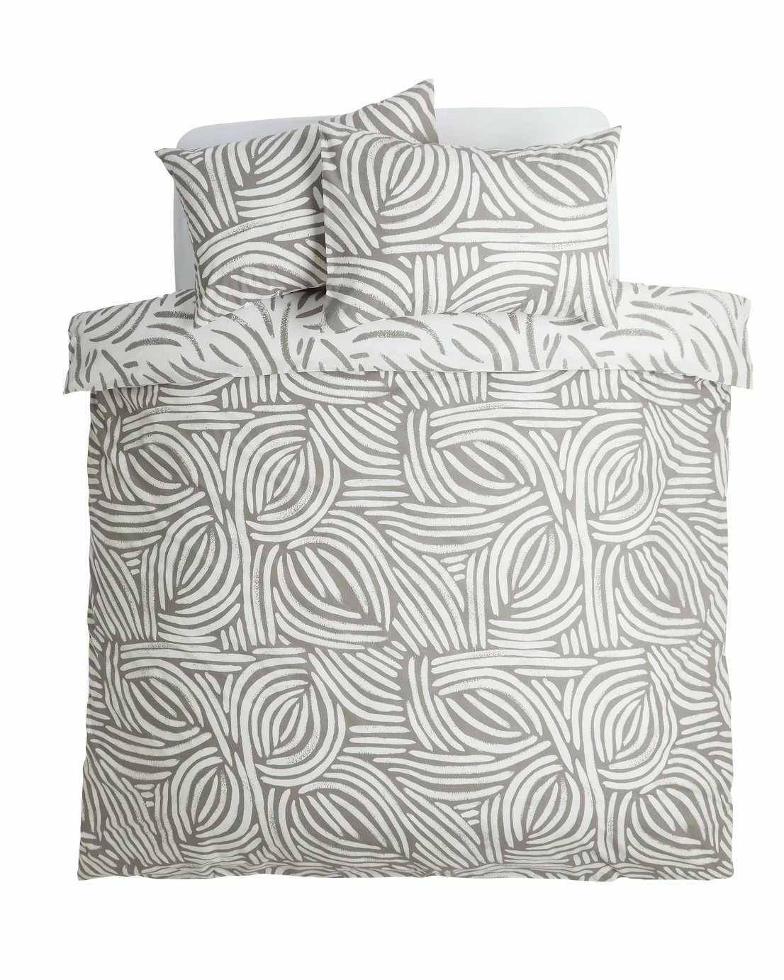 Habitat Scandi Mark Making Grey Bedding Set - Single 3 Habitat Scandi Mark Making Grey Bedding Set - Single - Image 3