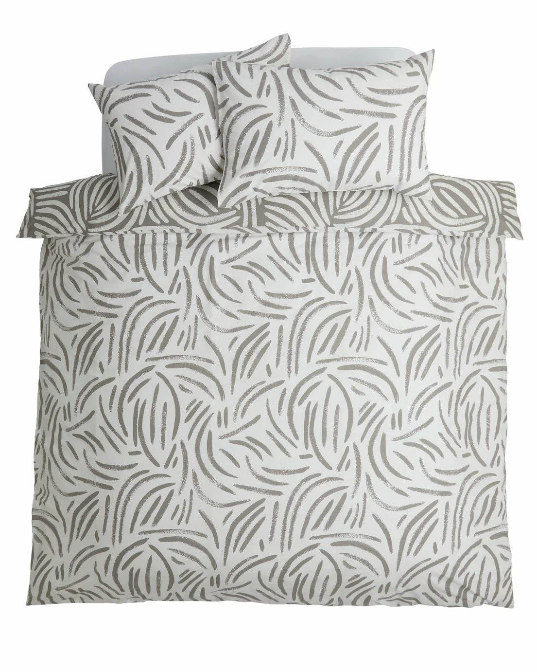 Habitat Scandi Mark Making Grey Bedding Set - Single 5 Habitat Scandi Mark Making Grey Bedding Set - Single - Image 5