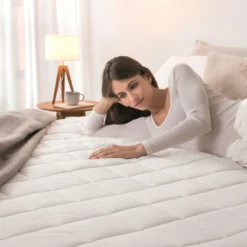 Dreamland Organic Cotton Warming Mattress Protector-Single -Habitat Sales Store 9560321 R Z012A