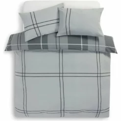 Habitat Check Charcoal Grey Bedding Set - Single 14 Habitat Check Charcoal Grey Bedding Set - Single -Habitat Sales Store 9561155 R Z004A