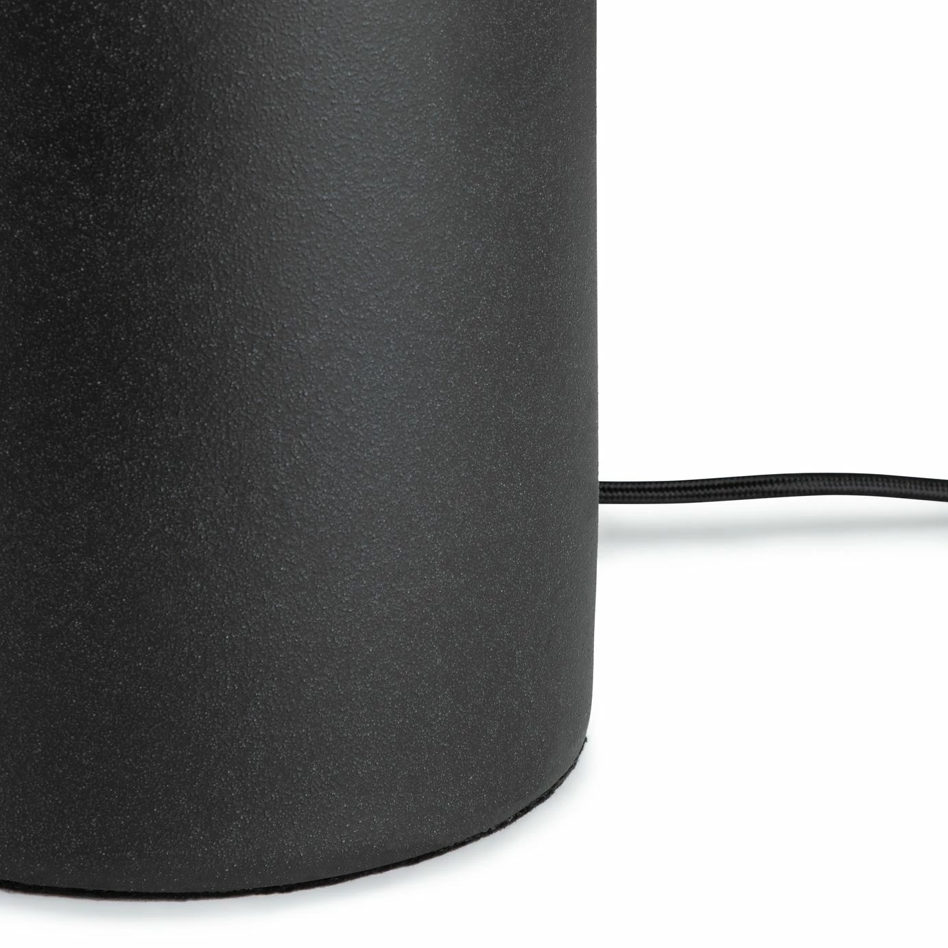 Habitat Hashi Ceramic Table Lamp - Black & Beige 4 Habitat Hashi Ceramic Table Lamp - Black & Beige - Image 4