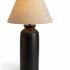 Habitat Hashi Ceramic Table Lamp - Black & Beige 16 Habitat Hashi Ceramic Table Lamp - Black & Beige -Habitat Sales Store 9563603 R Z007A