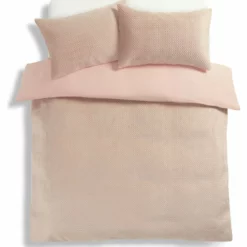 Habitat Pinsonic Velvet Plain Pink Bedding Set - Double 8 Habitat Pinsonic Velvet Plain Pink Bedding Set - Double -Habitat Sales Store 9570311 R Z002A