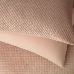 Habitat Pinsonic Velvet Plain Pink Bedding Set - Double 9 Habitat Pinsonic Velvet Plain Pink Bedding Set - Double -Habitat Sales Store 9570311 R Z003A
