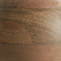 Habitat Mango Wood Vase - Natural 7 Habitat Mango Wood Vase - Natural -Habitat Sales Store 9573662 R B001