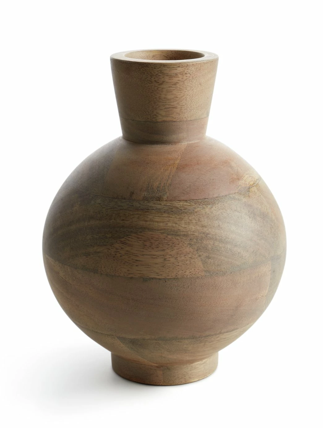 Habitat Mango Wood Vase - Natural 1 Habitat Mango Wood Vase - Natural