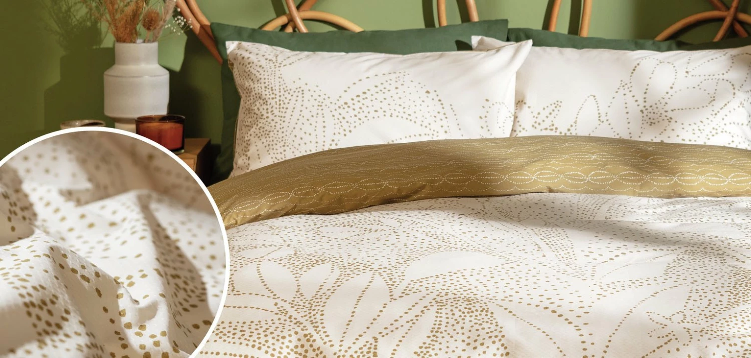 Habitat Cotton Floral Dobby Brown Bedding Set - Single 6 Habitat Cotton Floral Dobby Brown Bedding Set - Single - Image 6