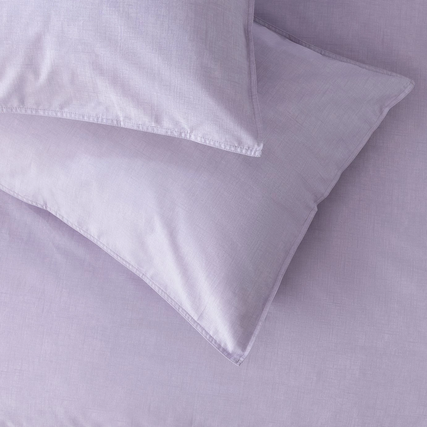 Habitat Reset Cotton Textured Print Lilac Bedding Set-Single 4 Habitat Reset Cotton Textured Print Lilac Bedding Set-Single - Image 4