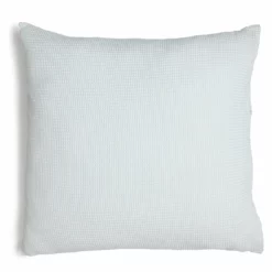 Habitat Waffle Patterned Cushion - White - 59x59cm