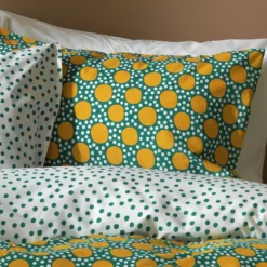 Habitat Sunburst Geo Green & Mustard Bedding Set - Single 14 Habitat Sunburst Geo Green & Mustard Bedding Set - Single -Habitat Sales Store 9588042 R Z006A