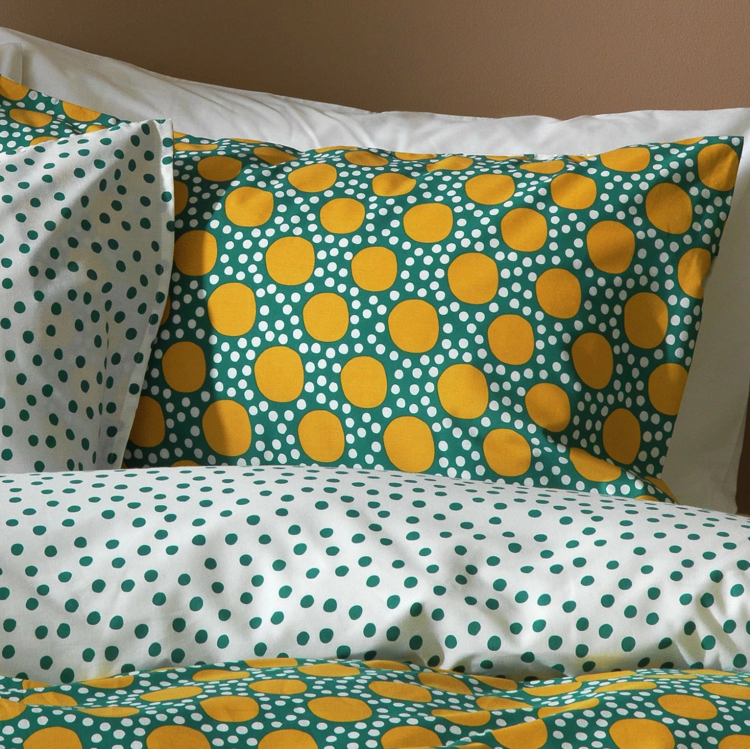 Habitat Sunburst Geo Green & Mustard Bedding Set - Single 7 Habitat Sunburst Geo Green & Mustard Bedding Set - Single - Image 7