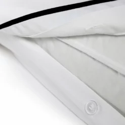 Habitat Cotton 200TC Oxford Edge White Bedding Set - Single -Habitat Sales Store 9590401 R Z003A