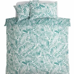 Habitat Abstract Green Leaf & White Bedding Set - Single 12 Habitat Abstract Green Leaf & White Bedding Set - Single -Habitat Sales Store 9593226 R Z002A