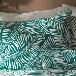 Habitat Abstract Green Leaf & White Bedding Set - Single 13 Habitat Abstract Green Leaf & White Bedding Set - Single -Habitat Sales Store 9593226 R Z003C