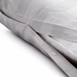 Habitat Cotton 400TC Sateen Stripe Grey Bedding Set - Double 10 Habitat Cotton 400TC Sateen Stripe Grey Bedding Set - Double -Habitat Sales Store 9595145 R Z004A