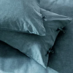 Habitat Herbalist Cotton Textured Blue Bedding Set - Single -Habitat Sales Store 9600803 R Z003A