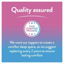 Slumberdown Climate Comfort Mattress Topper - Single -Habitat Sales Store 9605602 R Z012A