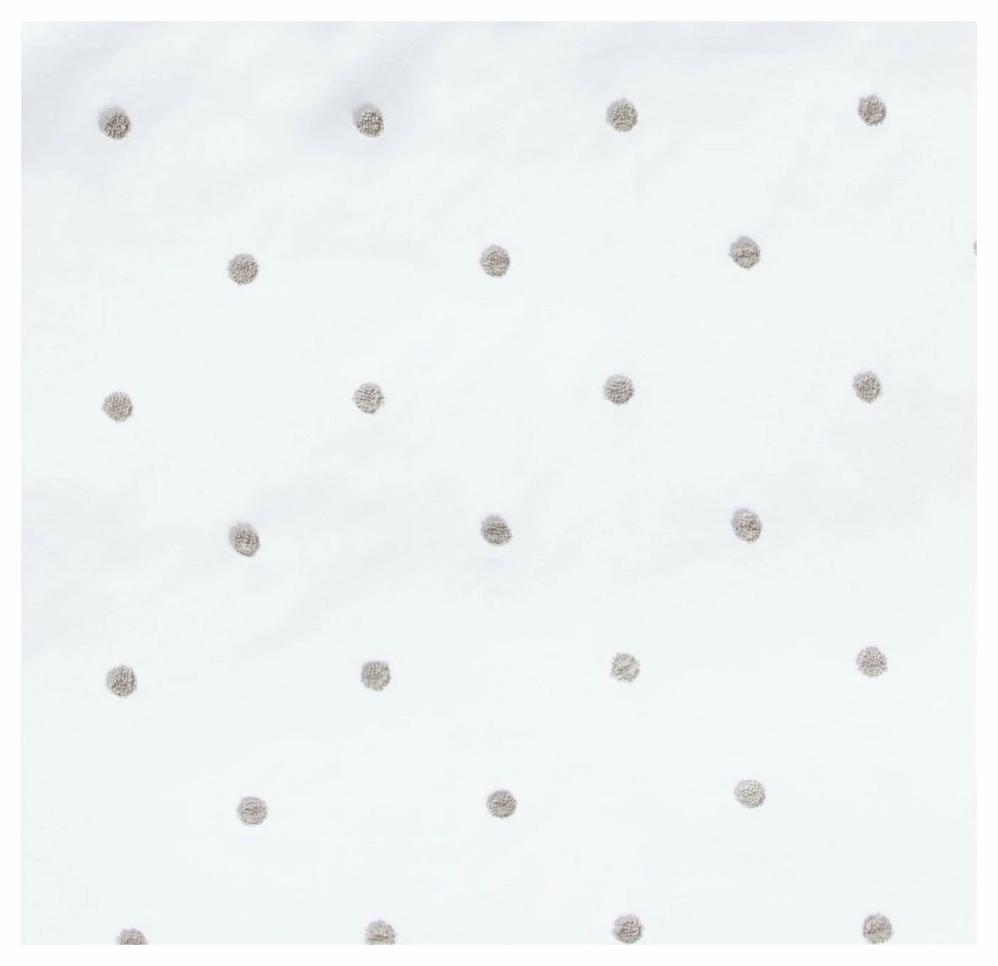 Habitat Tufted Spot White & Grey Bedding Set - Single 2 Habitat Tufted Spot White & Grey Bedding Set - Single - Image 2