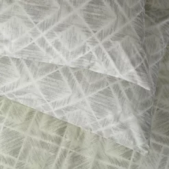 Habitat Cotton 200TC Geo Silver & Cream Bedding Set - Single -Habitat Sales Store 9629152 R Z003A