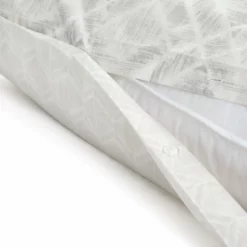 Habitat Cotton 200TC Geo Silver & Cream Bedding Set - Single -Habitat Sales Store 9629152 R Z005A