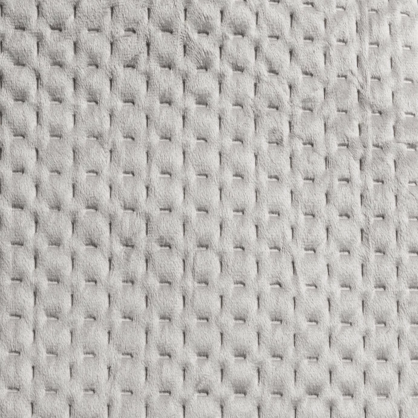 Habitat Pinsonic Velvet Plain Grey Bedding Set - Double 2 Habitat Pinsonic Velvet Plain Grey Bedding Set - Double - Image 2