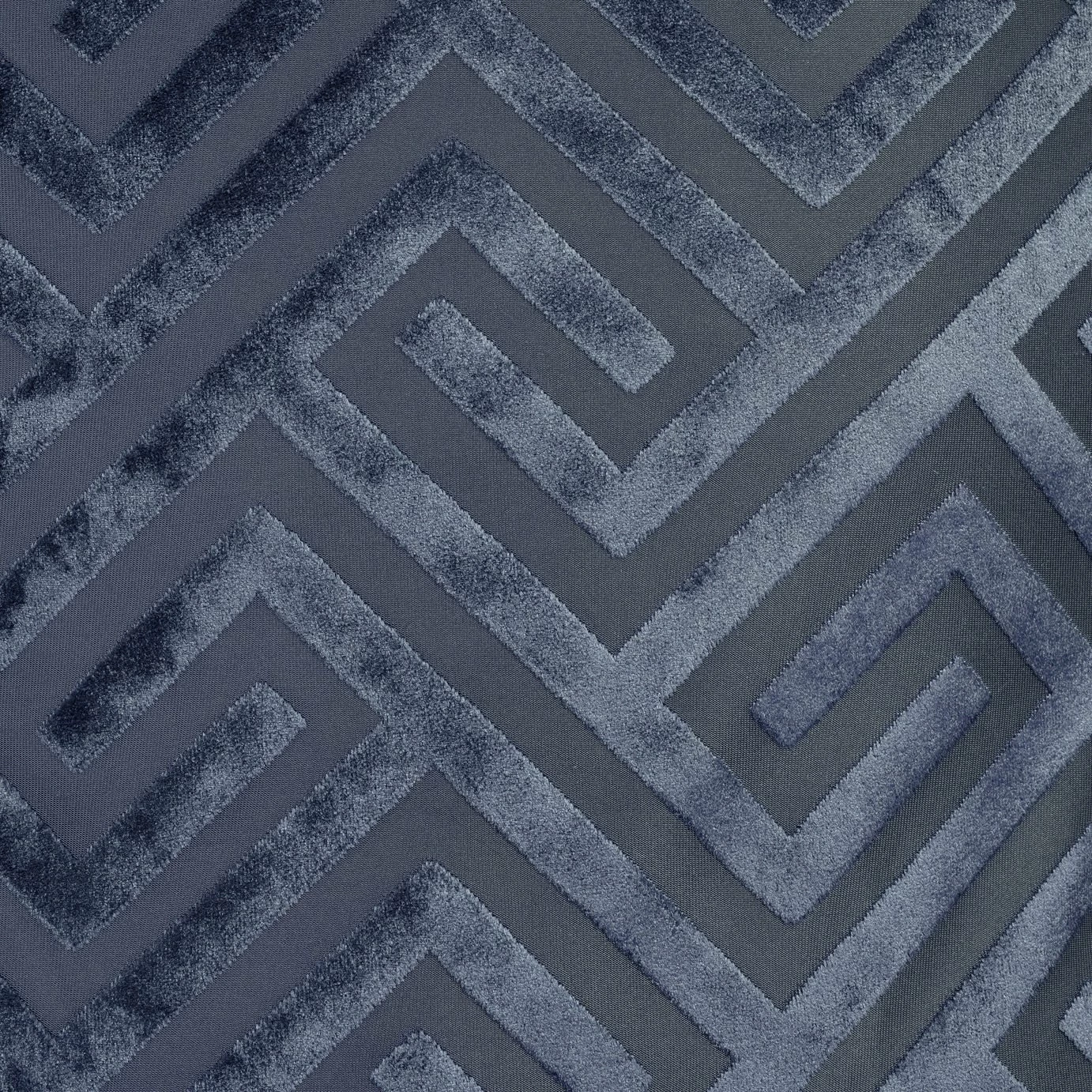 Habitat Velvet Geo Navy Bedding Set - Single 2 Habitat Velvet Geo Navy Bedding Set - Single - Image 2